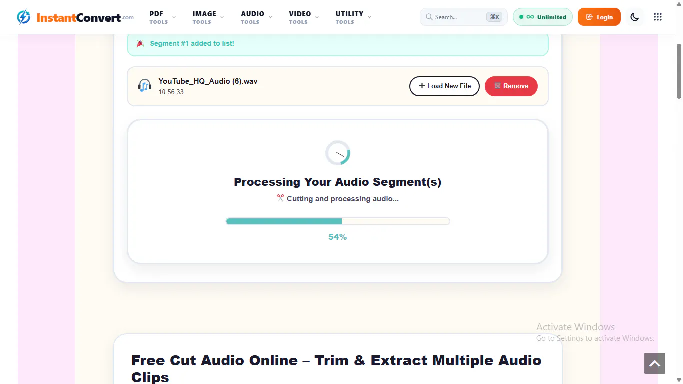 Audio trimmer (offline) gallery image