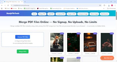 StudyFileTools — PDF, Image & File Tools gallery image
