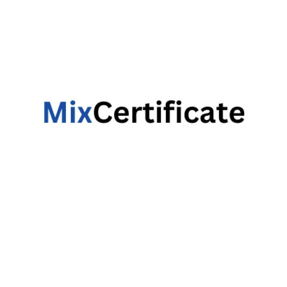 Mix Certificate