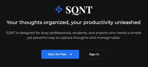 Super Quick Note Taker (SQNT) gallery image
