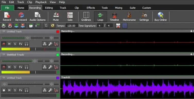 Media Phần mềm ghi âm đa dạng mixpad 3