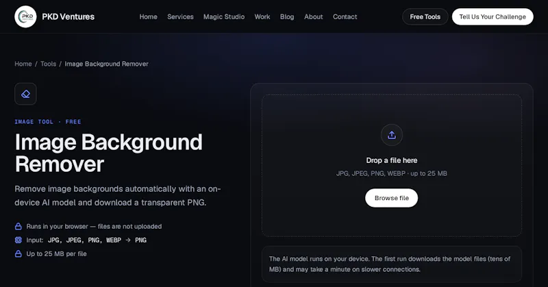 PKD Ventures Free AI Tools screenshot 3