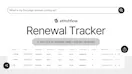 Renewal Tracker by Stitchflow