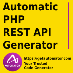 Automated Instant PHP REST API Generator