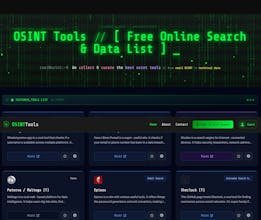 OSINT Tools gallery image