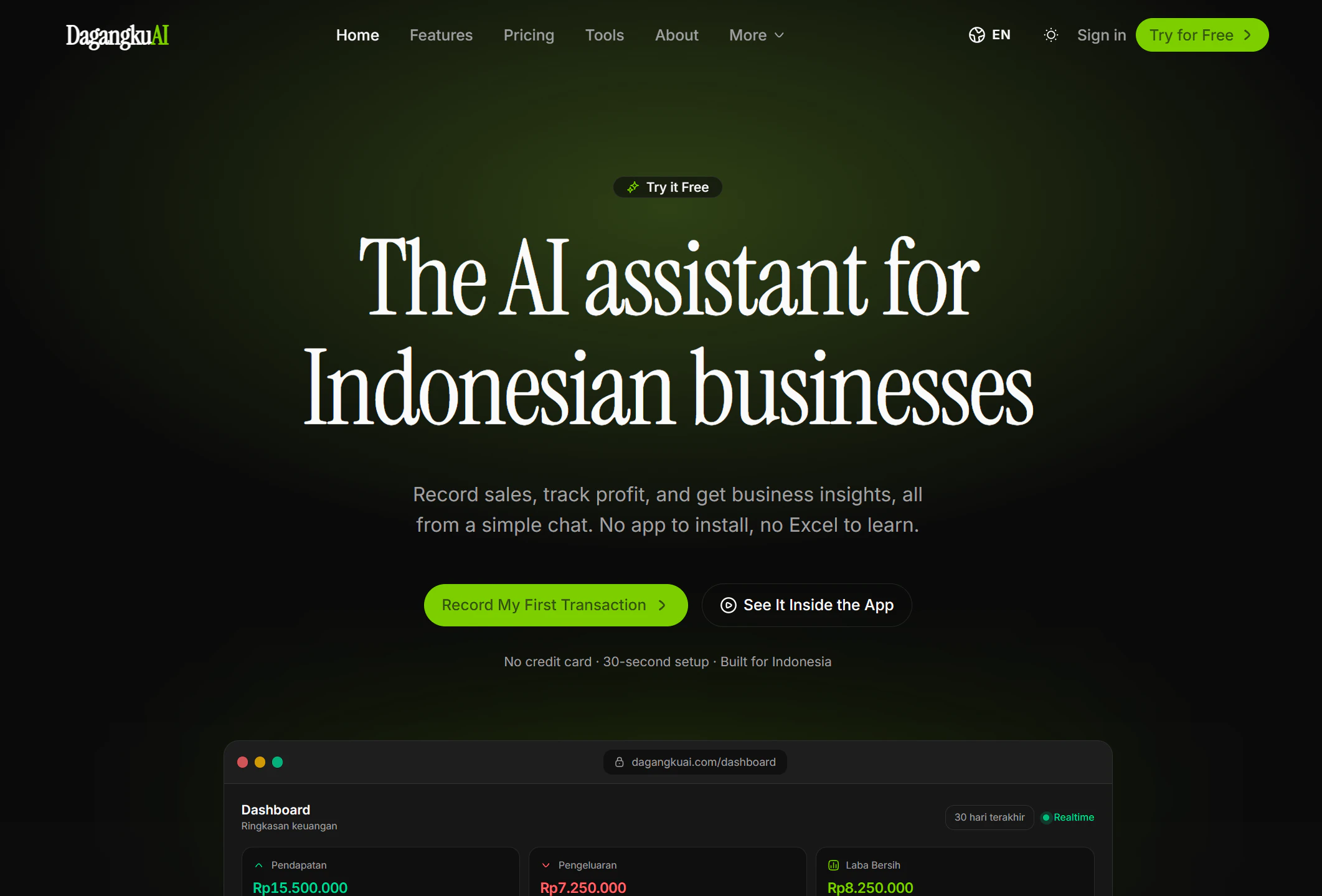 Dagangku AI 截图 2