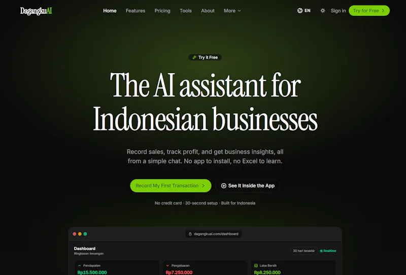 Dagangku AI screenshot 2