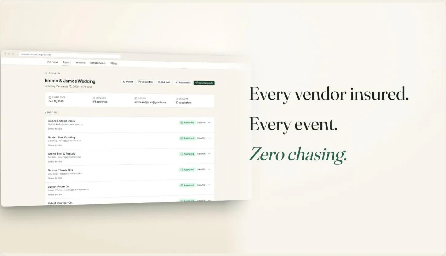 VenueCOI gallery image