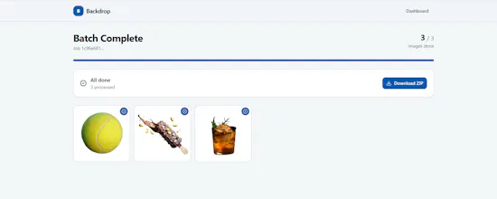 Backdrop gallery image