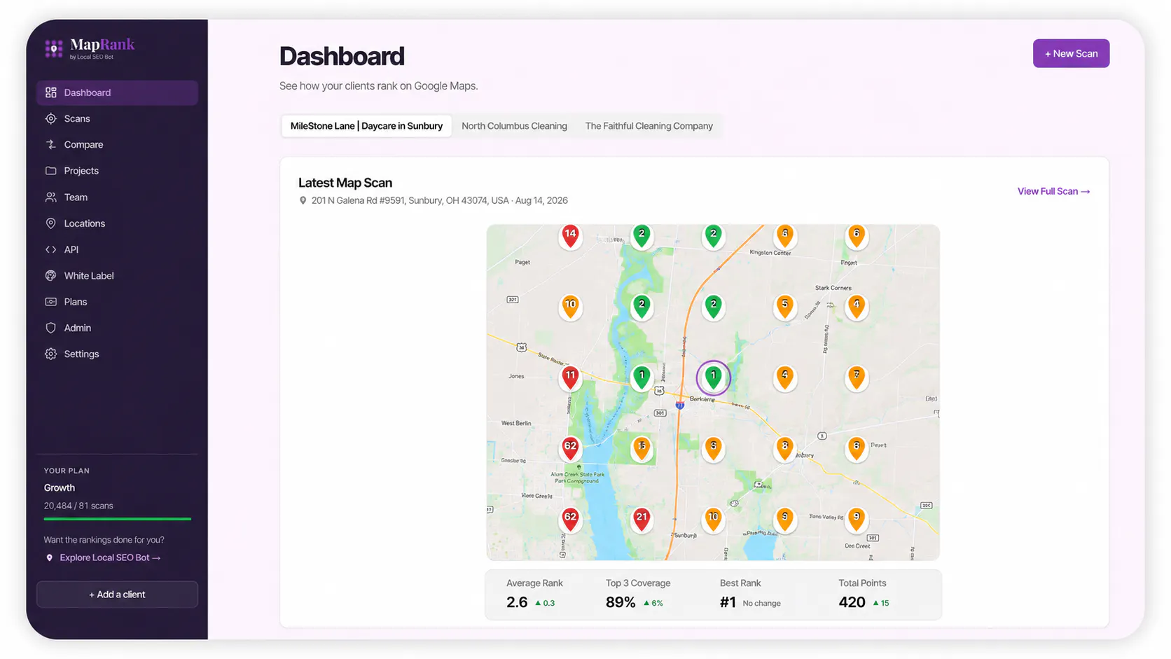 Map Rank - Google Map Ranking Tracker gallery image