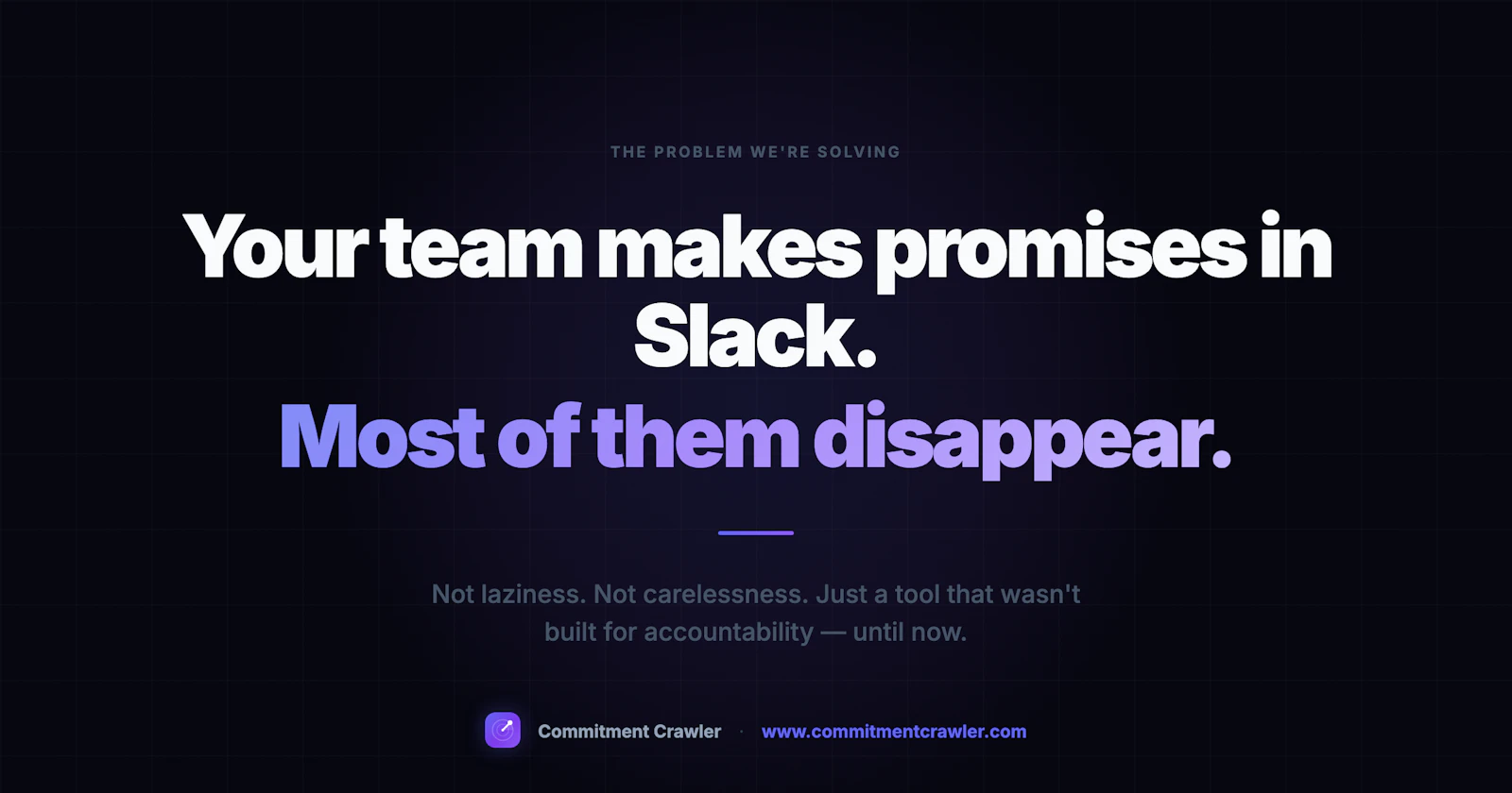 Commitment Crawler - AI for Slack Teams screenshot 1