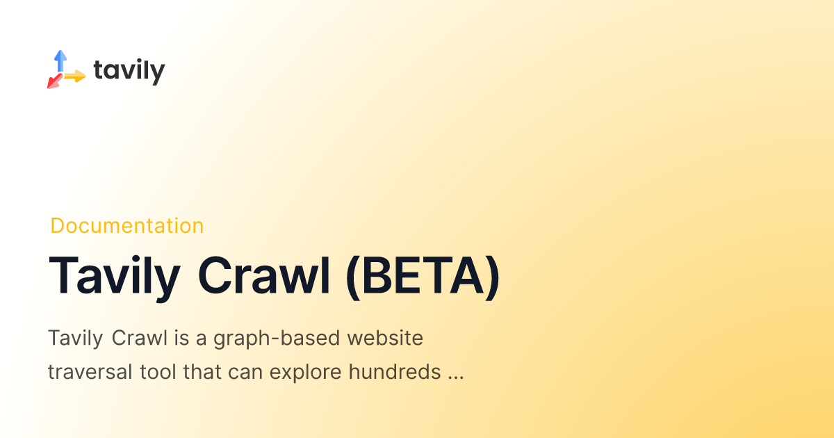 Tavily Crawl  gallery image