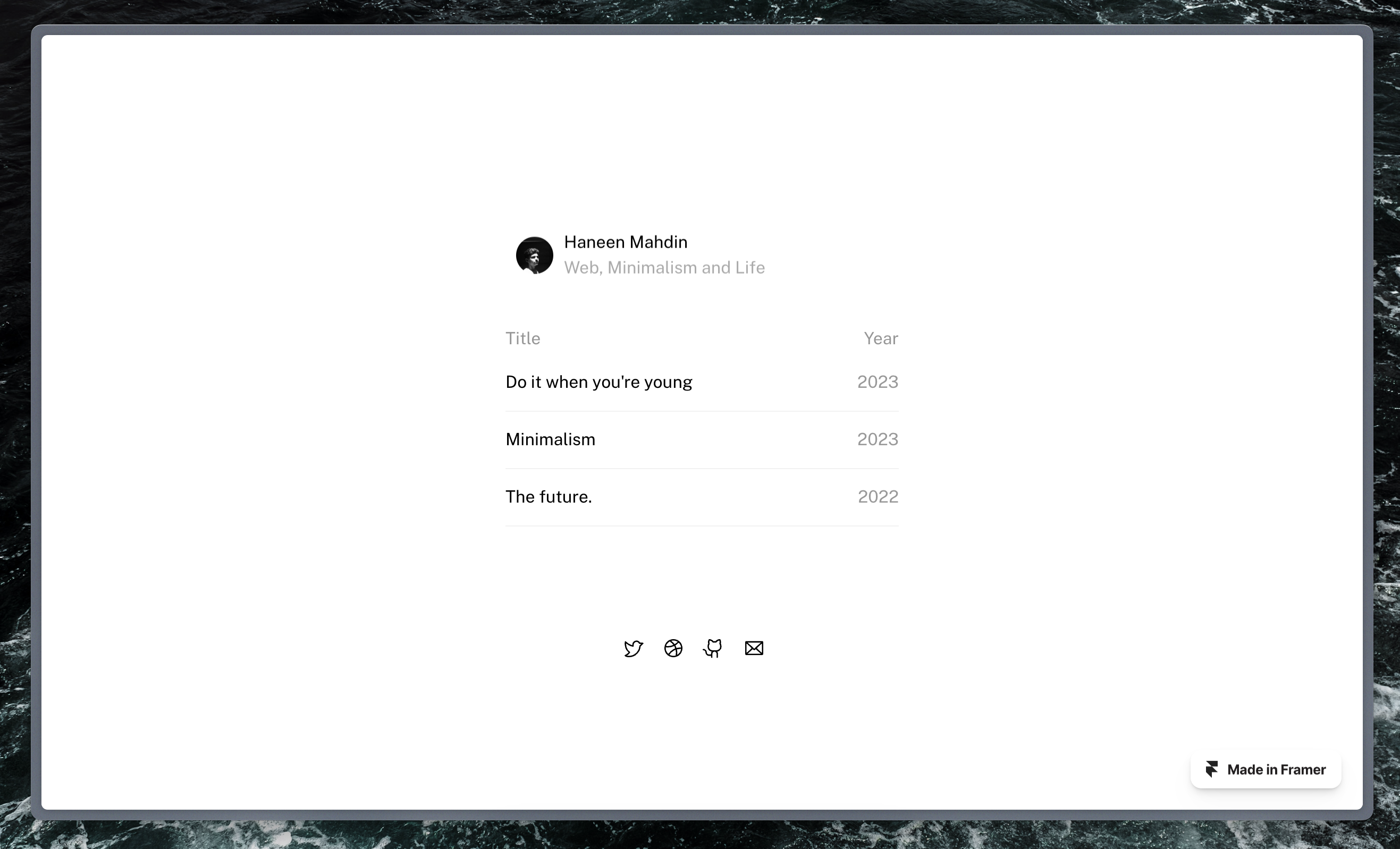 Writing ― Framer Blog Template media 1