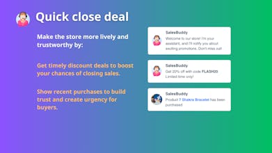 SalesBuddy: Close deals faster gallery image