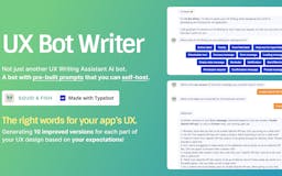 UX Bot Writer media 2