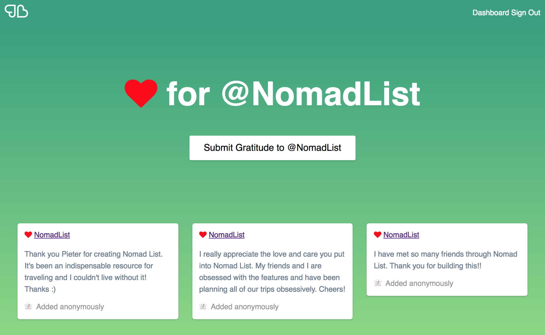 GratiBoard Image