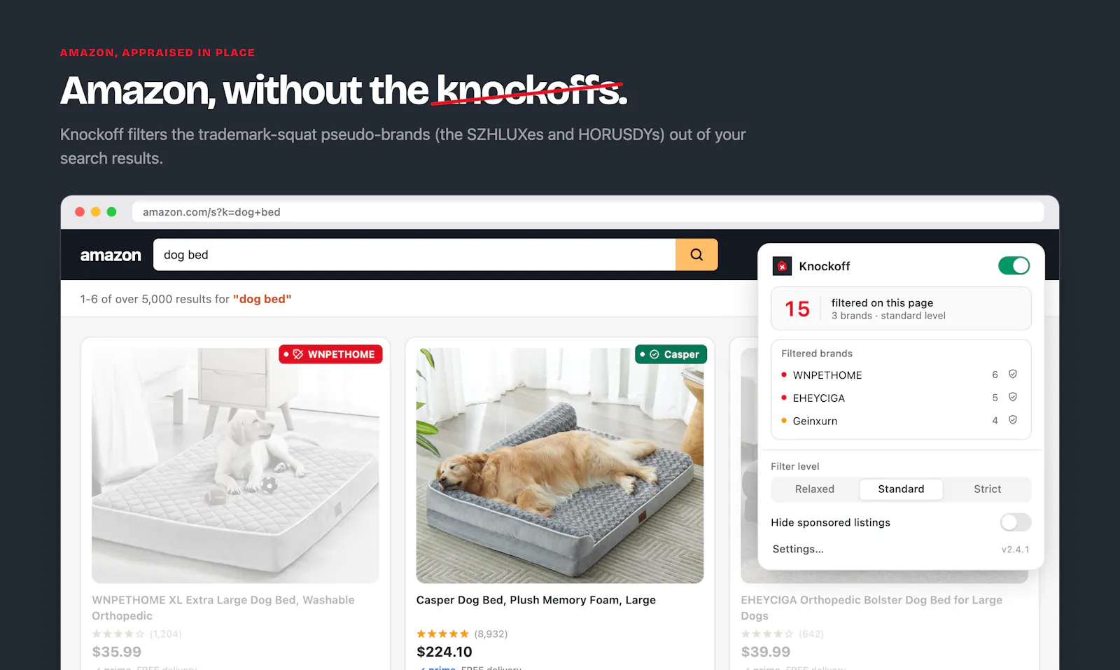 Knockoff screenshot 1