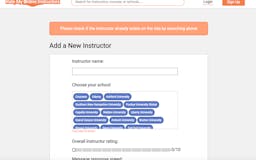 Rate My Online Instructors media 2