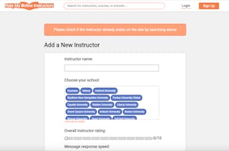 Rate My Online Instructors gallery image