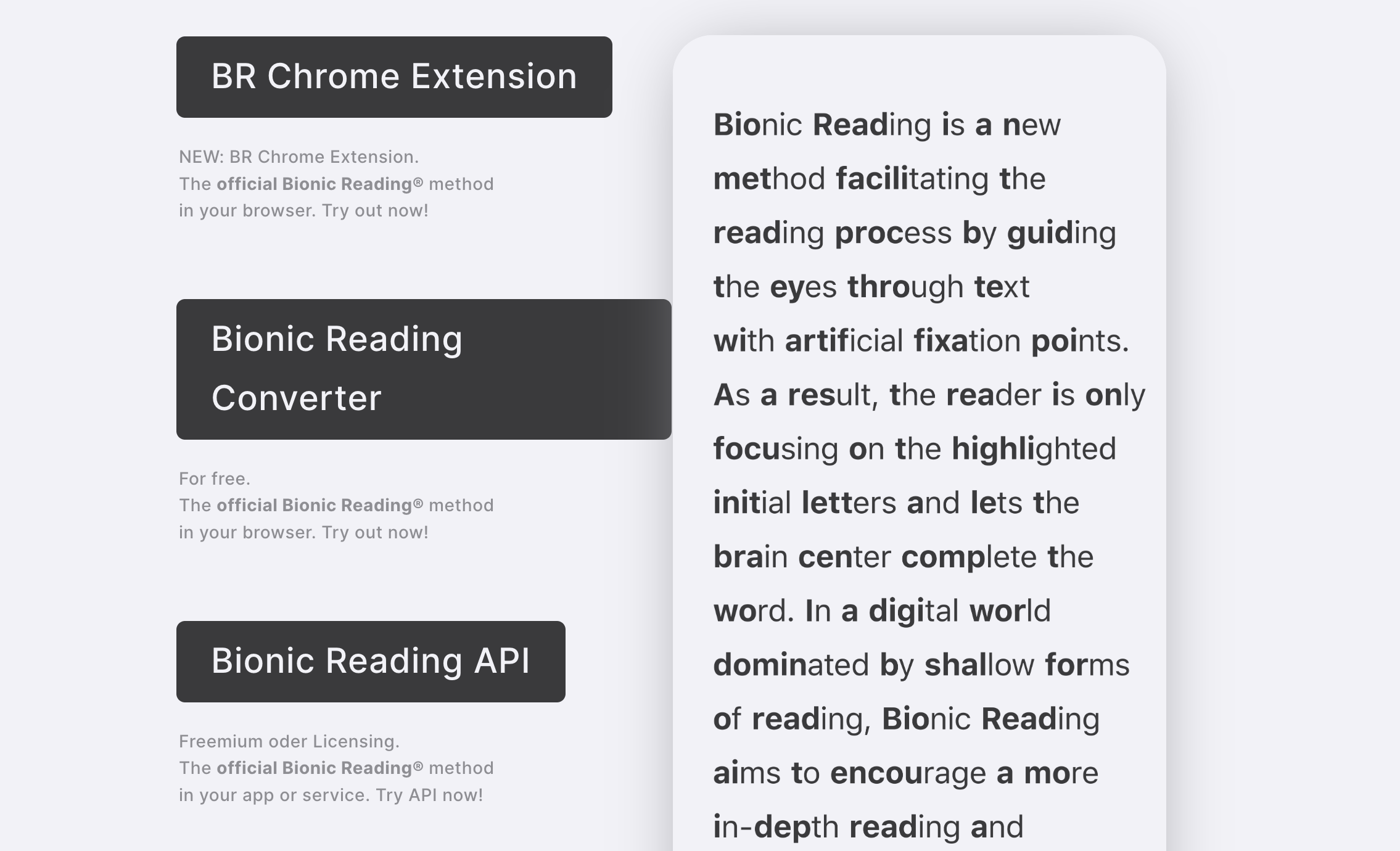 Bionic Reading® - Leggi più velocemente media 2