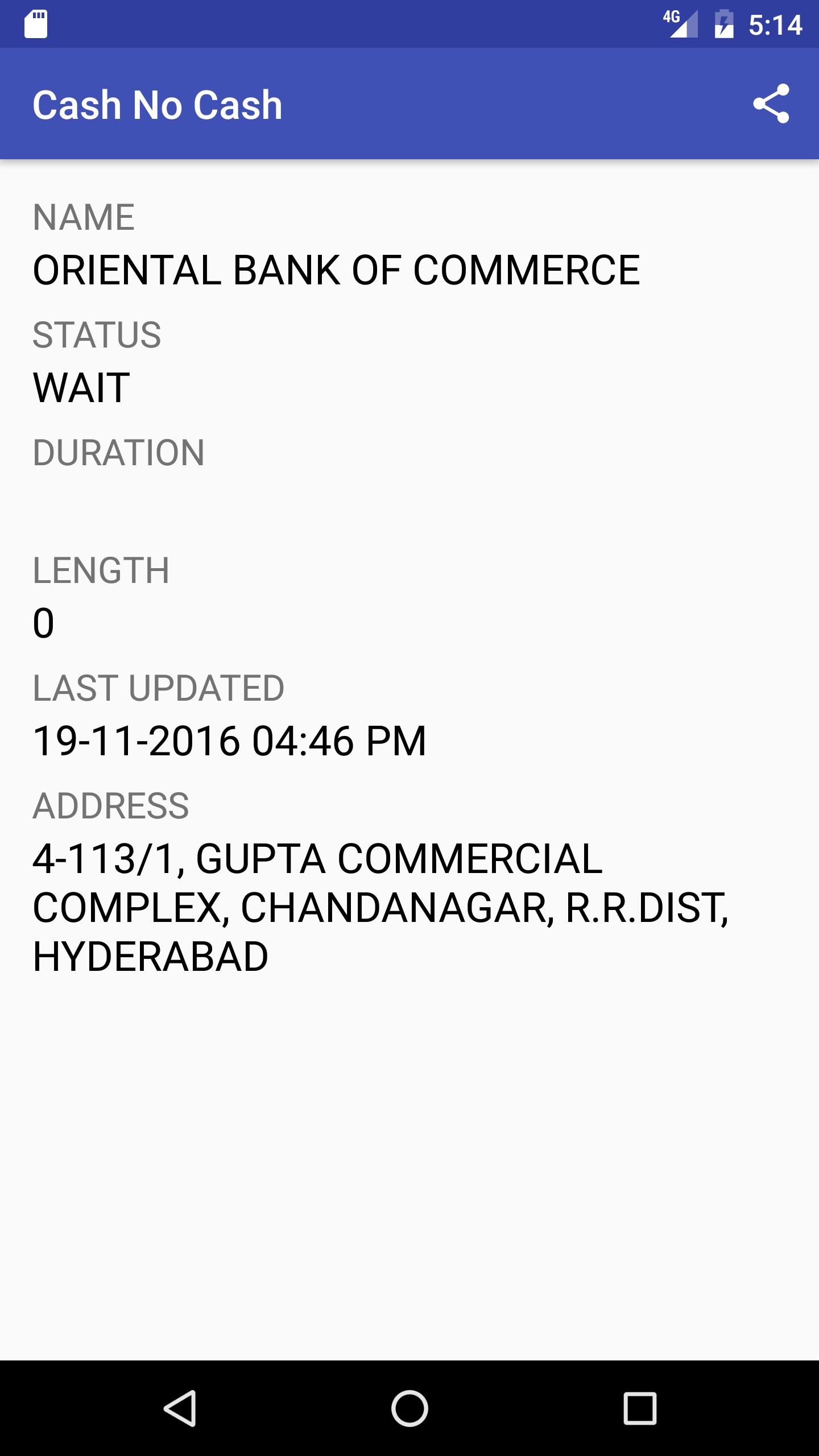 Cash no cash gallery image