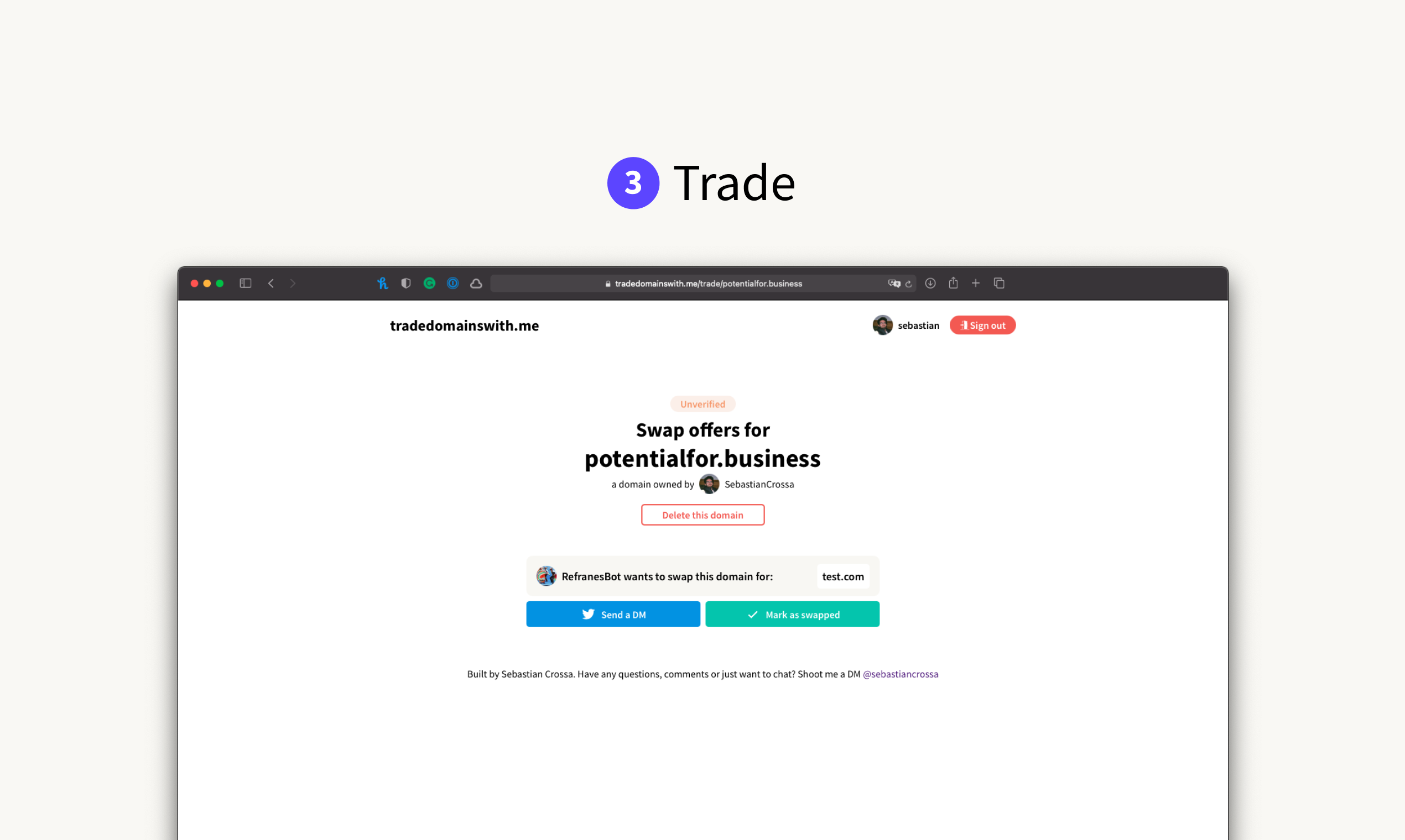tradedomainswith.me gallery image