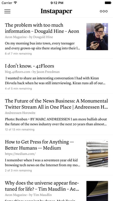Instapaper 7.3 gallery image
