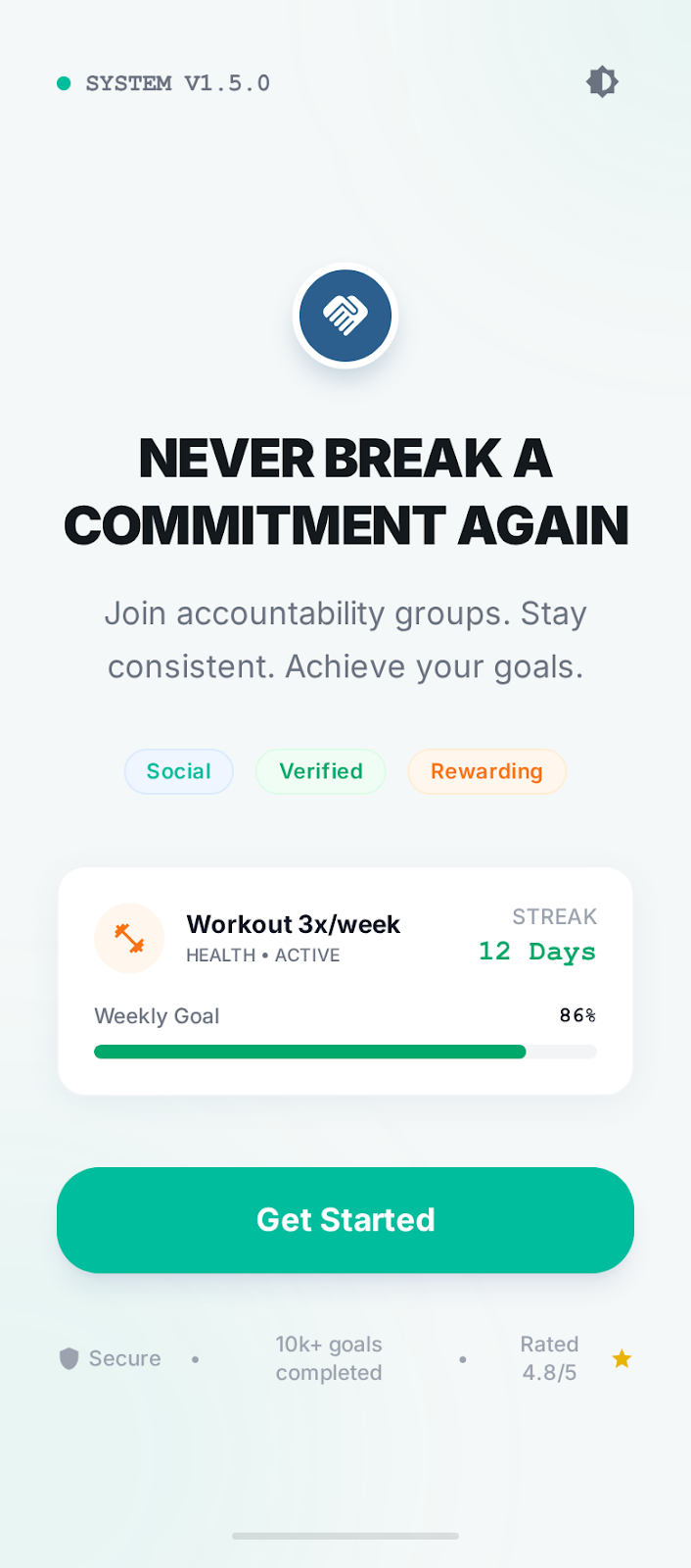 Covenant — Build habits you can’t quit