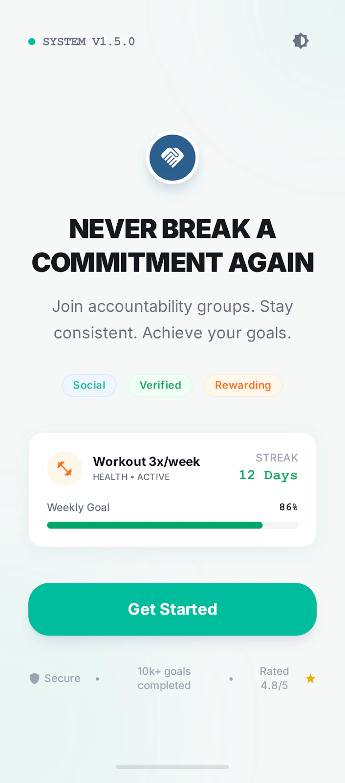 Covenant — Build habits you can’t quit