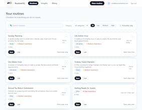 RoutineHQ β Recurring Routine Checklists gallery image