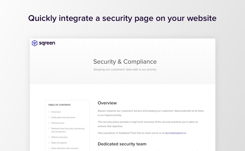 Sqreen API Image
