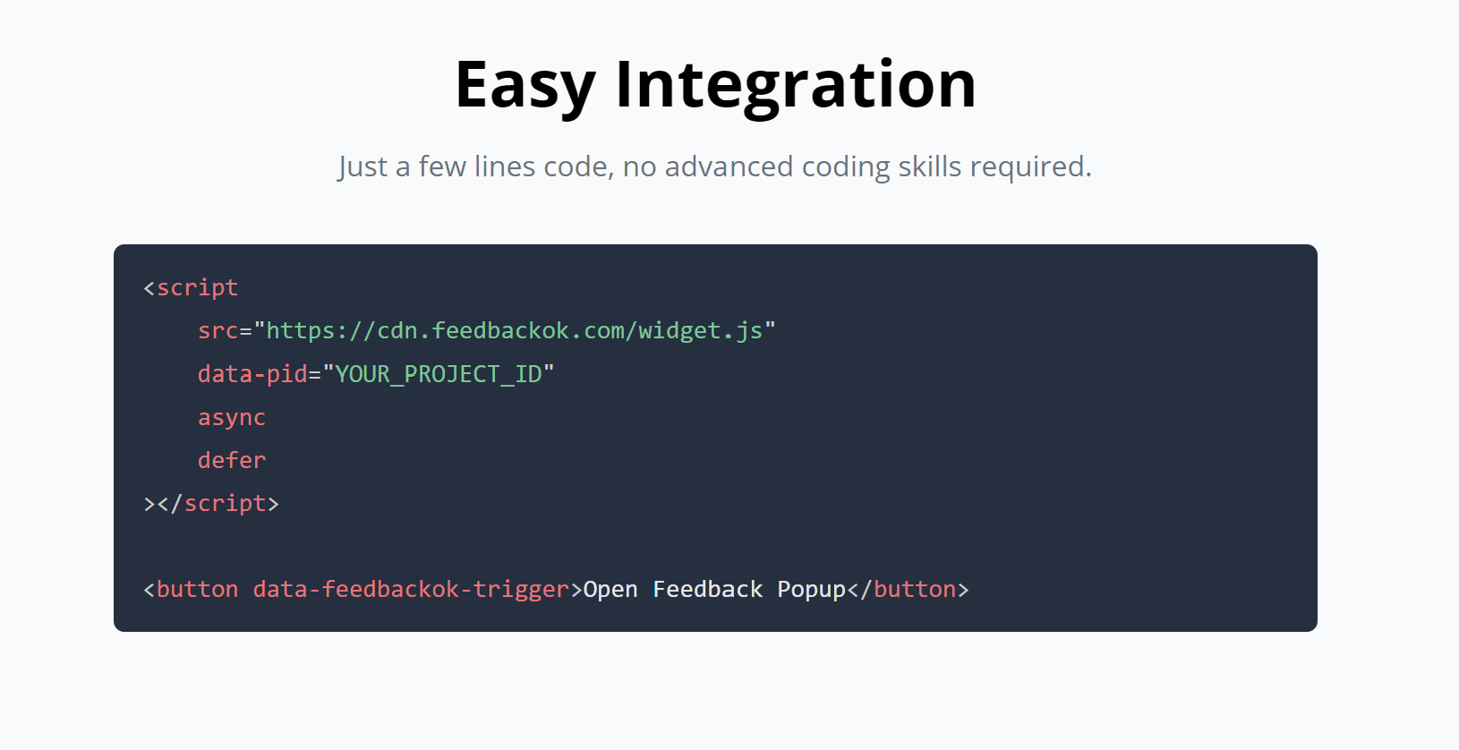 Feedback OK gallery image