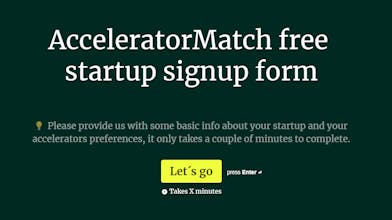 AcceleratorMatch gallery image