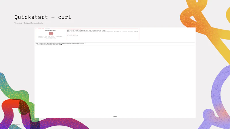 Amass API screenshot 5