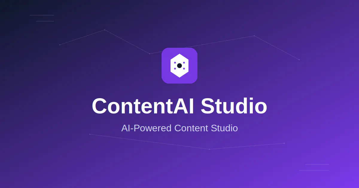ContentAI Studio gallery image