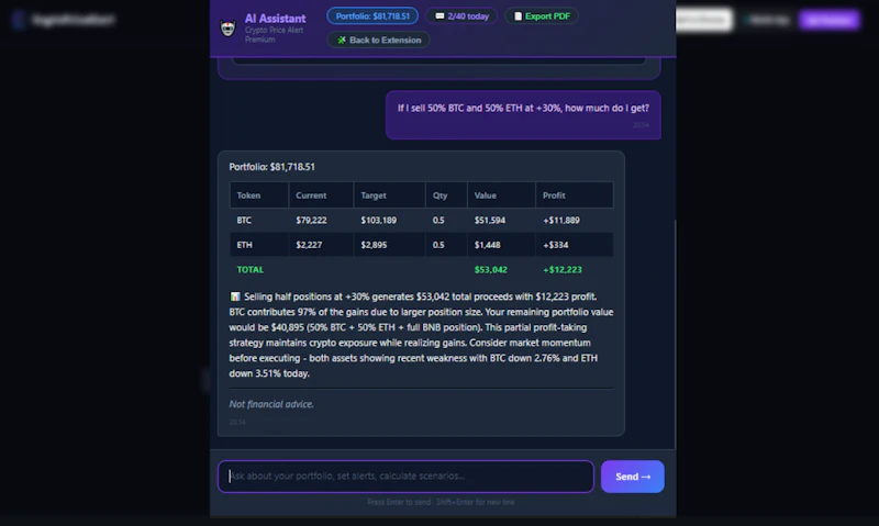 Crypto Price Alert screenshot 6