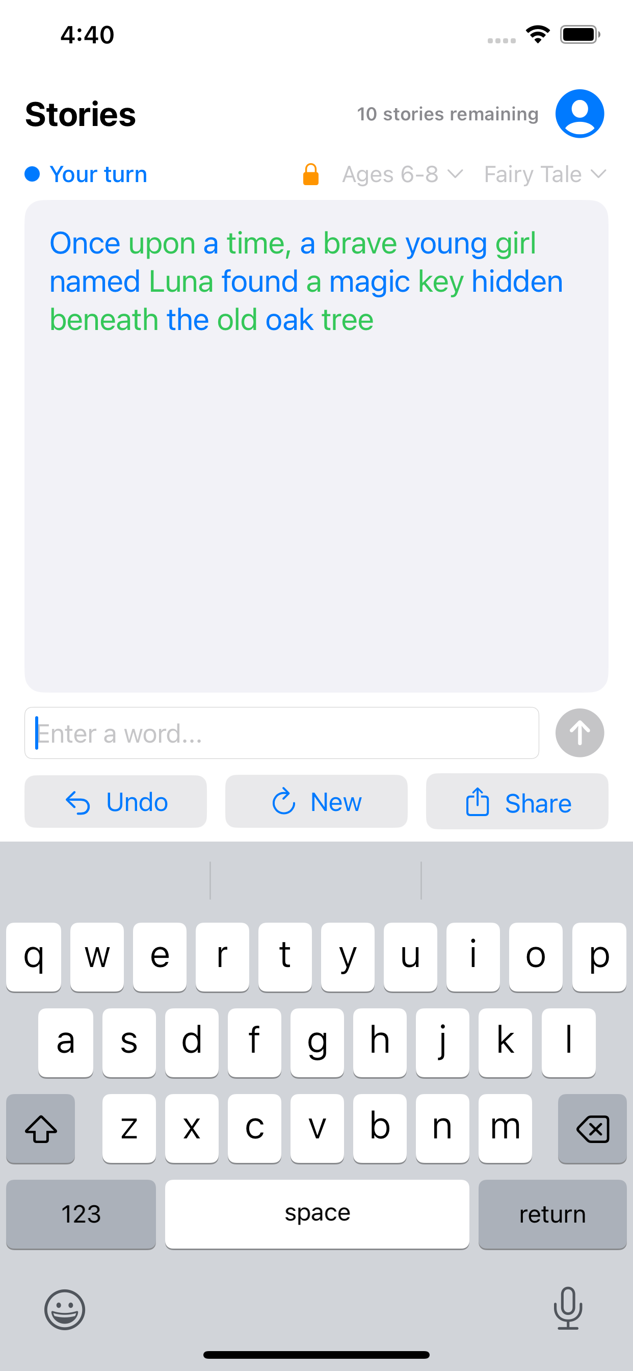 One Word Story gallery image