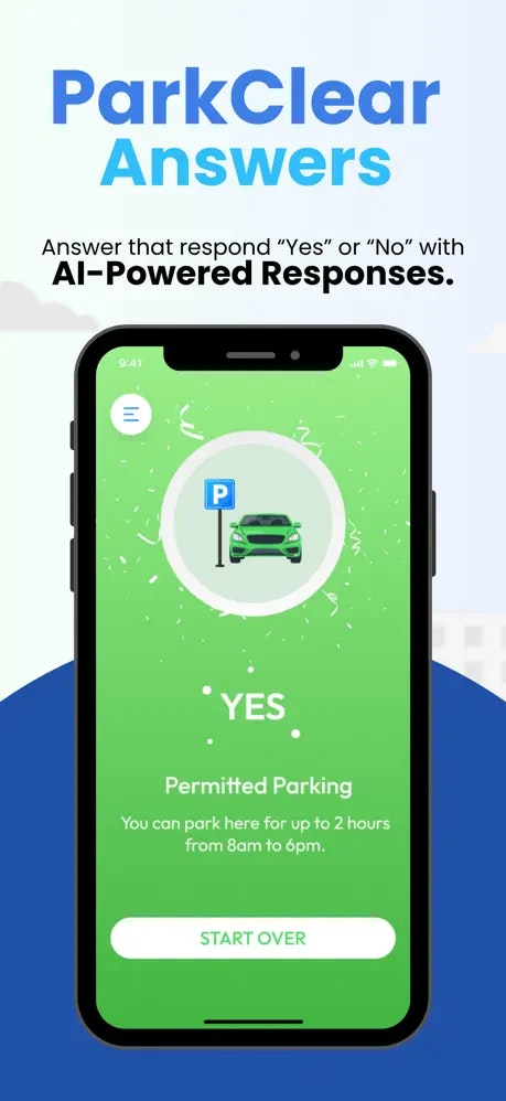 ParkClear - Screenshot 2 showing product features and functionality