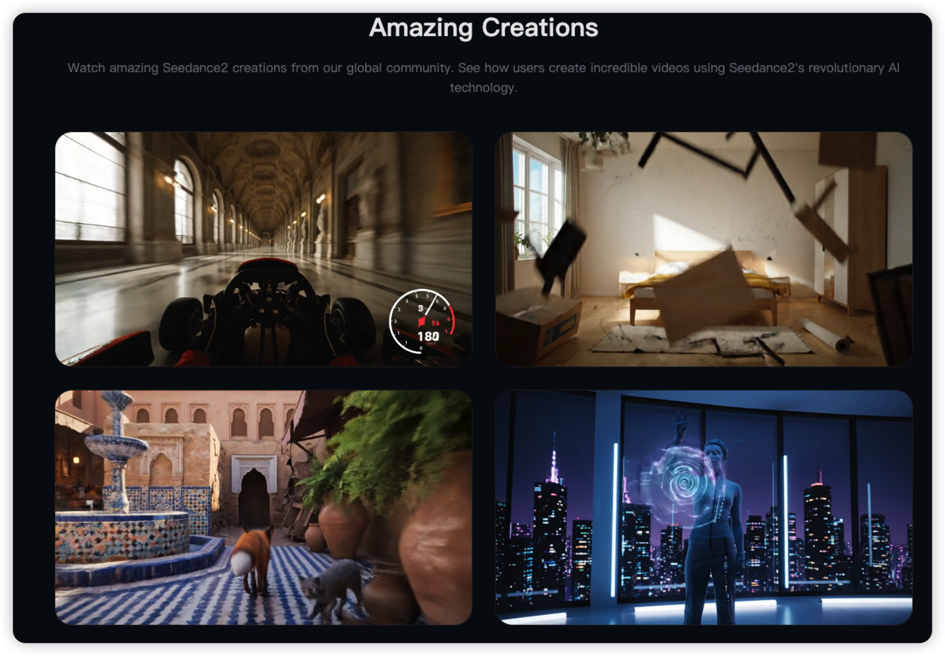 Seedance2 - Screenshot 2 showing product features and functionality