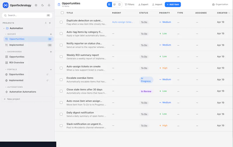 OpenTechnology screenshot 3