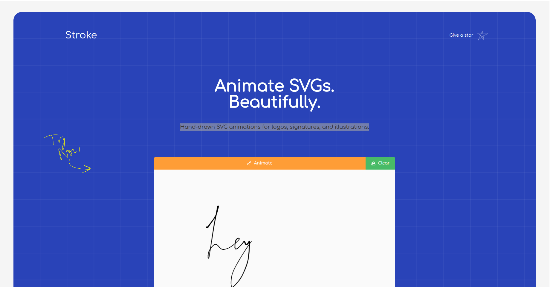 Stroke - Main product screenshot demonstrating key features and user interface