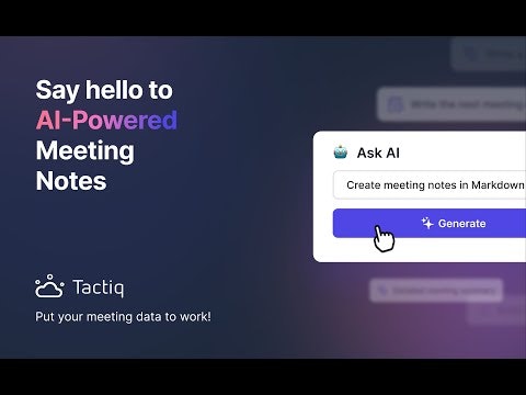 startuptile AI-Powered Meeting Notes-Let AI automate your meeting notes using GPT-4 Turbo