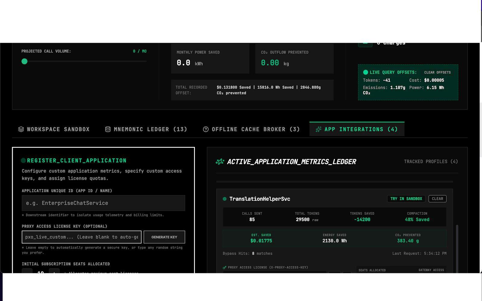 PROXY_OPT — Token Optimizer  screenshot 2