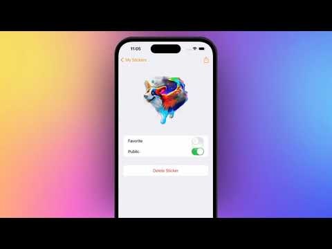 Magic iMessage Stickers - AI gallery image