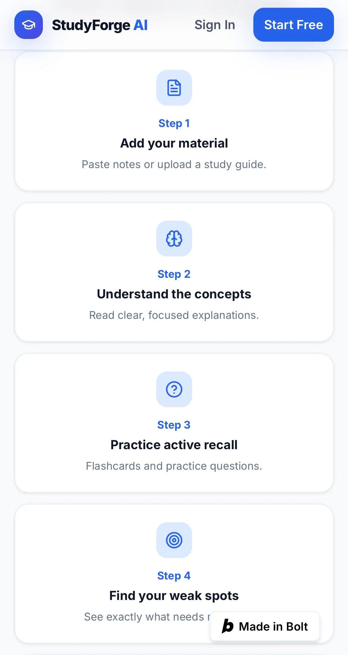 StudyForge AI gallery image