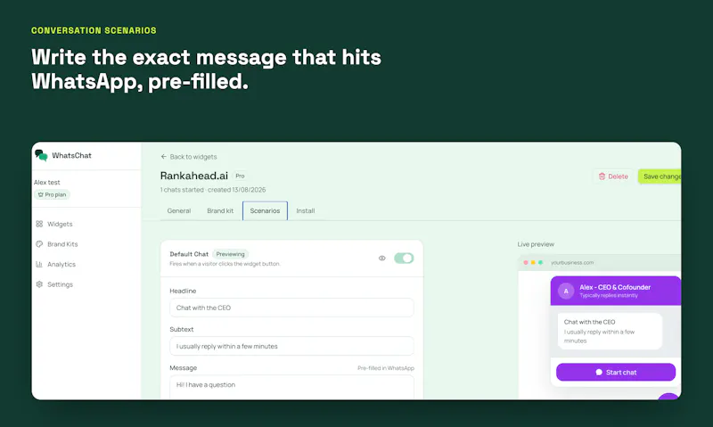 WhatsChat — WhatsApp conversations screenshot 3