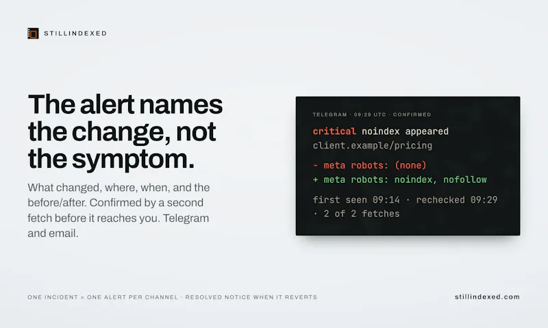 Stillindexed screenshot 3