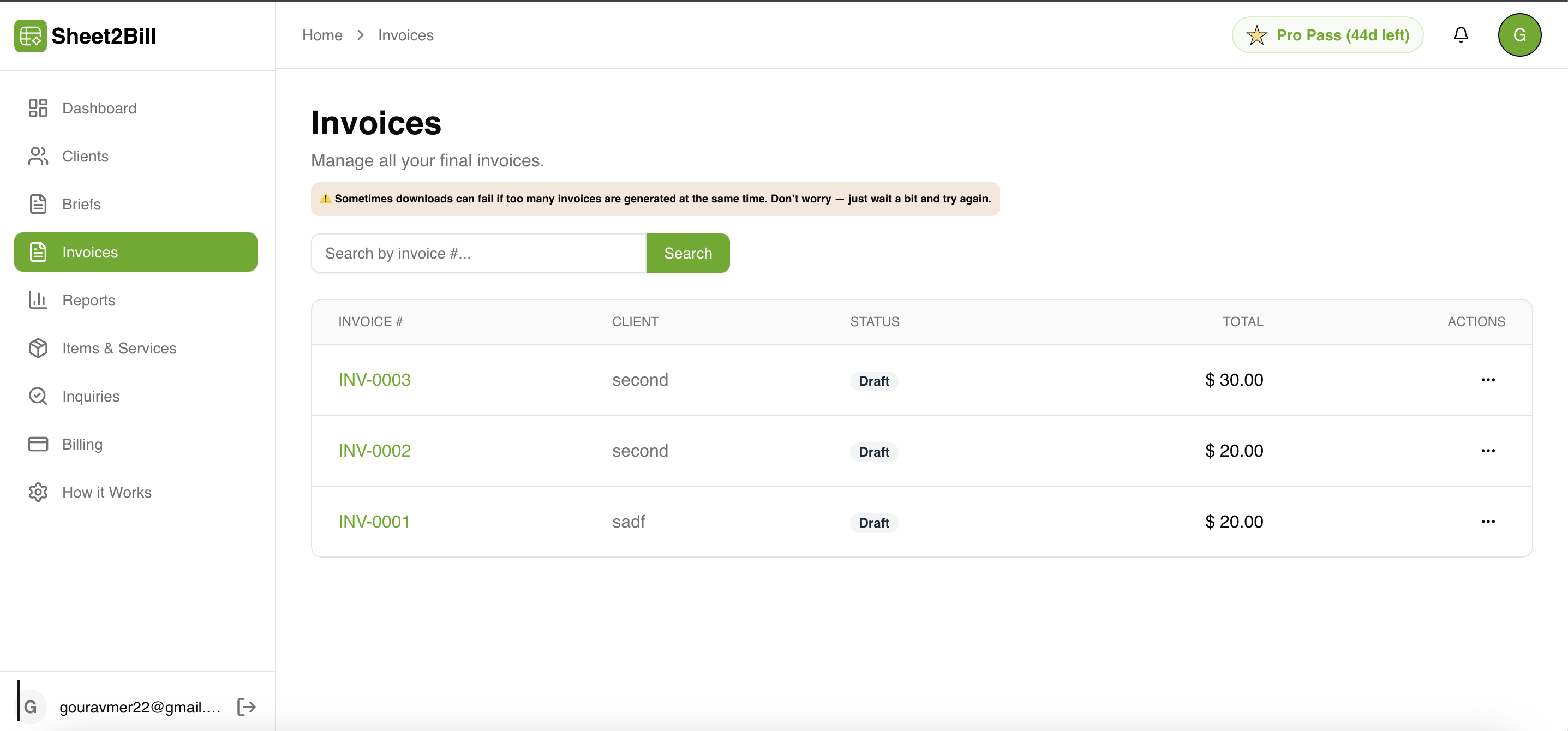 Sheet2bill - Product Hunt launch logo and brand identity