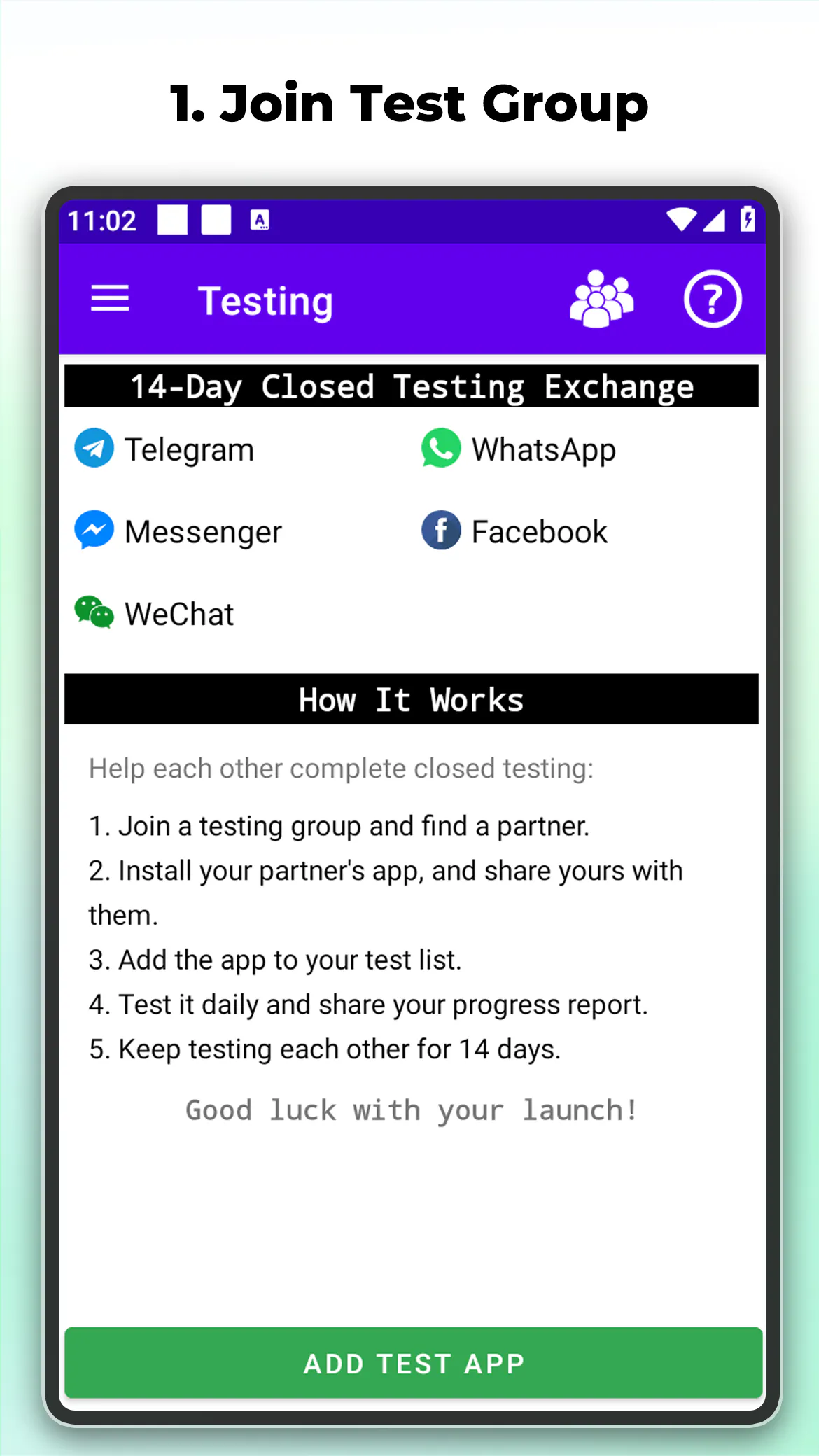 Closed Testing Assistant gallery image