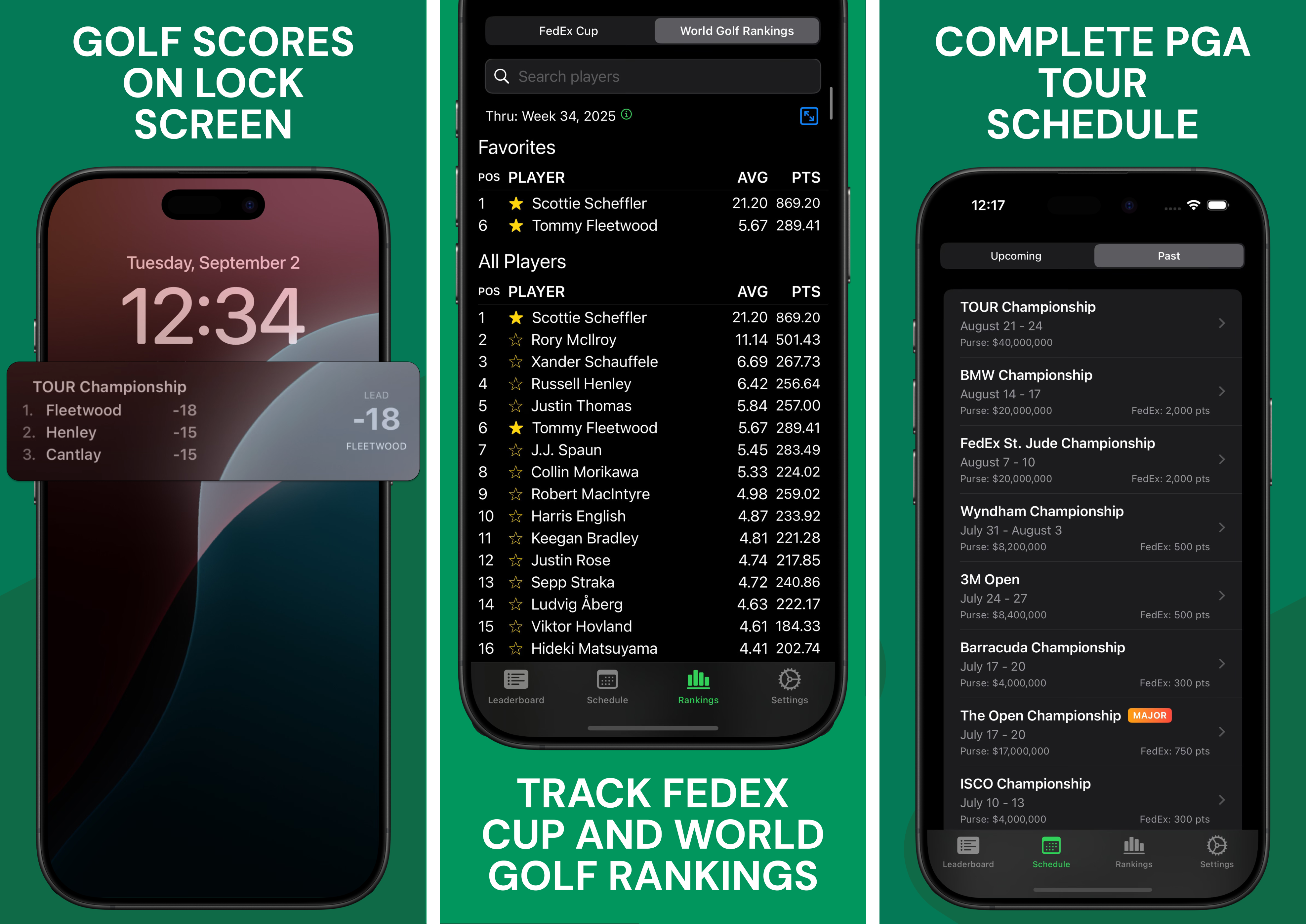 Media Golf Scratch - Aplikasi golf iOS tanpa iklan dengan widget skrin utama 2